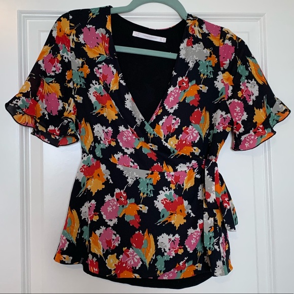 Zara Tops Zara Floral Top Poshmark